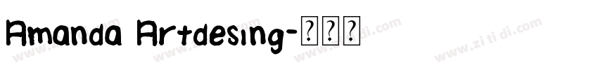 Amanda Artdesing字体转换